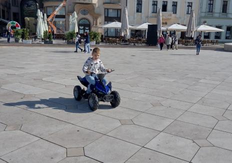 Maşinuţe pentru copii, la Oradea Festifall! Urban Toys vă aşteaptă în Piaţa Unirii (VIDEO)