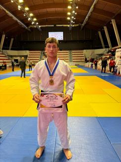 Orădeanul Maxim Ţugulea a devenit campion balcanic la judo juniori U21 (FOTO)