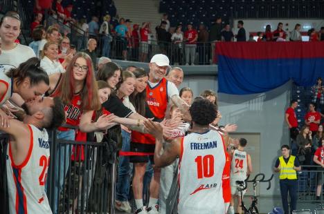 CSM Oradea e în finală! Baschetbaliștii orădeni vor lupta pentru trofeu (FOTO)