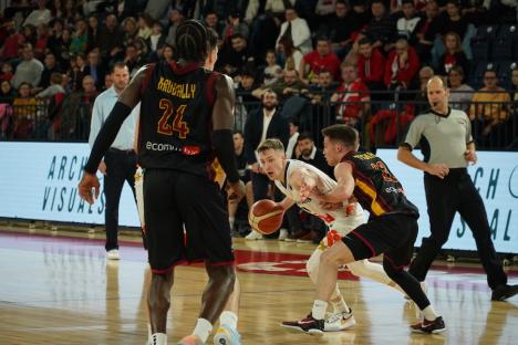 Dezamăgire și la baschet: CSM CSU a câștigat meciul din Oradea Arena, dar a părăsit FIBA Europe Cup (FOTO)