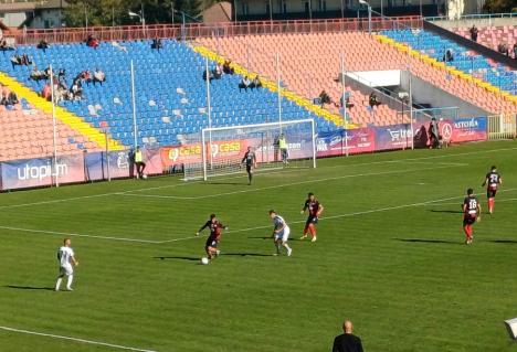 FC Bihor a pierdut acasă, cu 0-1, meciul cu liderul Ligii a II-a (FOTO)