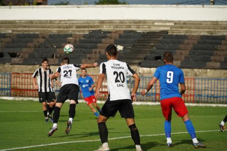 FC Bihor a câştigat şi primul joc oficial de acasă: 2-0 cu Victoria Carei (FOTO)