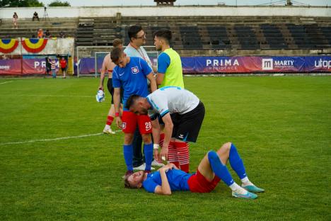 Adio, promovare! FC Bihor a pierdut cu 2-3 meciul cu Unirea Ungheni (FOTO/VIDEO)