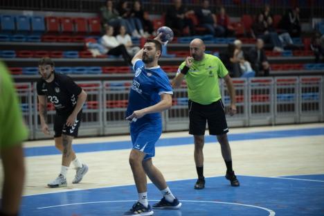 Meci de infarct la Oradea: CSM Oradea a învins U Cluj şi s-a calificat în optimile Cupei României la handbal masculin