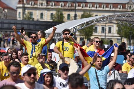Hai, România! Meciul cu Belgia de la EURO 2024 va fi transmis în Piața Unirii din Oradea 