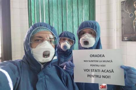 'Cei curajoşi înfruntă greutăţile': Primarul Ilie Bolojan, mesaj de mulţumire pentru medicii şi asistentele care se află în 'linia întâi' în Oradea (FOTO)