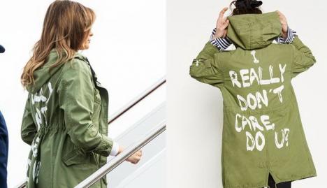 Melania Trump, gafă imensă. Cum s-a îmbrăcat soţia preşedintelui SUA când s-a dus să viziteze copiii unor imigranţi, care fuseseră separaţi de părinţi