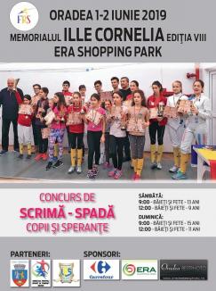 Ediția 2019 a Memorialului de Spadă 'Ille Cornelia' se va desfășura în acest weekend la ERA Park Oradea!