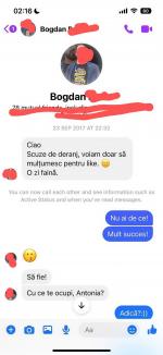 „Justițiarul de Berceni” publică mesaje pe care Bogdan Pater i le-ar fi trimis unei alte minore. PNL, nicio reacție în urma scandalului (FOTO)