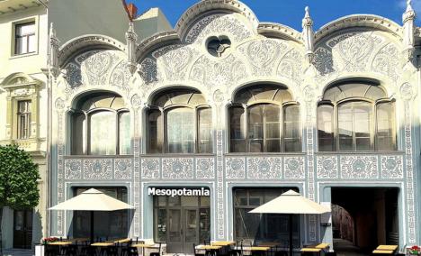 Pe vremuri magazin de sticlărie, acum restaurant: Mesopotamia va deschide un local la parterul unei case monument din centrul Oradiei (FOTO)