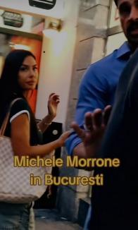 Michele Morrone, vizită în România: Actorul italian a fost surprins alături de o antrenoare de fitness din Bucureşti (FOTO)