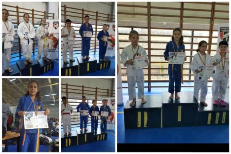 Judo: Orădenii de la ACS Olimpikus s-au întors cu cinci medalii de la Cupa București