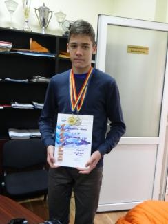 Mihnea Dăscălescu a cucerit patru medalii de aur la concursul internaţional de înot de la Berlin, International Swim Meeting