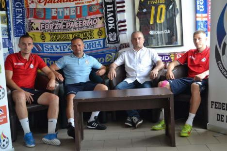 Naţionala de minifotbal a României s-a pregătit la Oradea pentru EURO 2022 (FOTO)