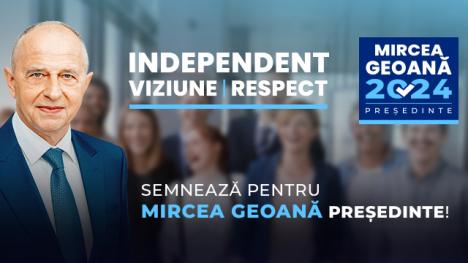 În Bihor a început strângerea de semnături pentru candidatura lui Mircea Geoană la Președinția României (VIDEO)