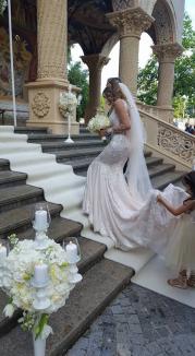 Cum a arătat Crina Abrudan în rochia de mireasă (FOTO)