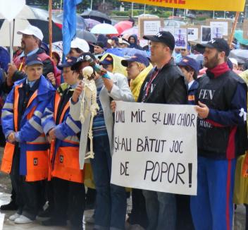480 de sindicalişti bihoreni merg la mitingul din Capitală