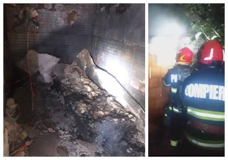 A murit carbonizat: Un bărbat din Bihor și-a găsit sfârșitul într-o încăpere cuprinsă de flăcări (VIDEO)