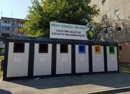 Insulele reciclării: Oradea va avea 11 platforme modulare pentru colectarea selectivă a deşeurilor