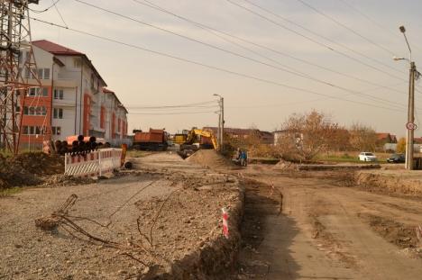Strada Balogh Istvan de la noile blocuri ANL a intrat în lucrări de asfaltare (FOTO/VIDEO)