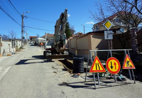 Trei străzi pietruite din cartierul Oncea au intrat în modernizare. Vezi care sunt acestea! (FOTO)