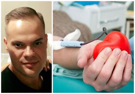 Apel pentru donare de sânge: Un tânăr din Oradea are nevoie urgentă de transfuzii