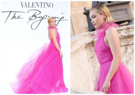 O tânără actriţă care şi-a expus sfârcurile într-o rochie Valentino îi critică pe bărbaţii vulgari care au jignit-o  