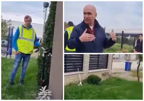 VIDEO: Filmare cu Bolojan apostrofat de proprietarul unei case din Aleșd, care îi reproșează că-i intră în curte cu centura. Ce i-a răspuns șeful CJ Bihor