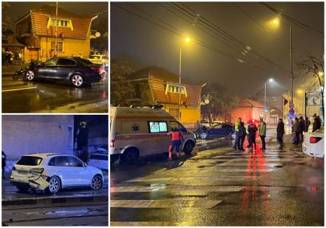 Era băut și drogat! A fost reținut șoferul de BMW care a provocat accidentul de pe bulevardul Decebal din Oradea (VIDEO)