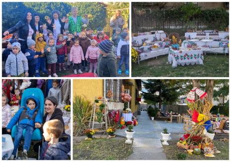 Și festivi, și darnici: Părinții și copiii de la Grădinița Allegria au sărbătorit toamna și au strâns un ajutor semnificativ pentru un copil bolnav (FOTO)