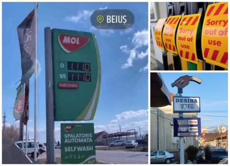 Inspectorii Antifraudă au închis pentru o lună benzinăriile din Beiuş care vindeau combustibil cu 11 lei pe litru