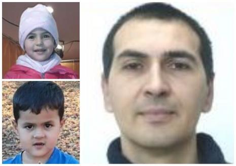 Poliţia îi caută: Un tată din Bihor şi cei doi copii gemeni ai săi au plecat de acasă și nu s-au mai întors