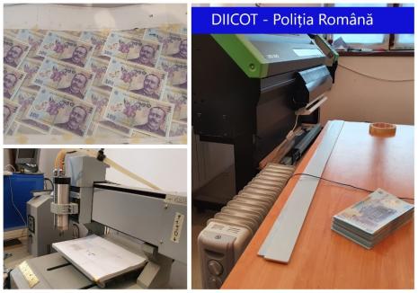 Cel mai mare falsificator de bancnote de plastic din lume este un român. 'A produs cele mai bune falsuri din istoria României', anunţă DIICOT (FOTO / VIDEO)