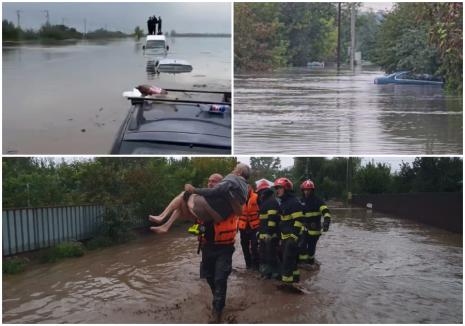 Prăpăd în Moldova din cauza ciclonului Boris: Mai multe persoane au murit într-o viitură, apa a ajuns la 1,7 metri (FOTO/VIDEO)