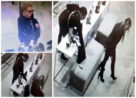 A fost prinsă! Femeia filmată în timp ce fura un portofel în Lotus Center e o hoaţă 'profesionistă'