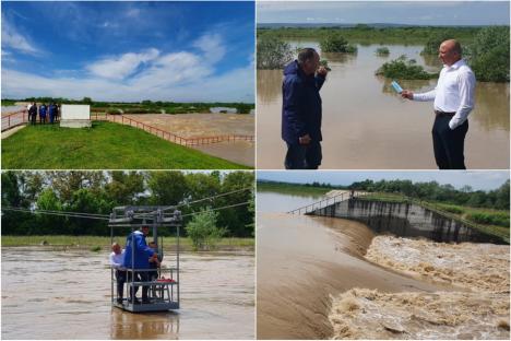 Atenţie, un nou COD ROŞU de inundaţii în Bihor! Cum se mobilizează autorităţile (FOTO / VIDEO)