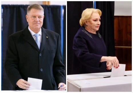 Au fost numărate aproape toate voturile din ţară: Klaus Iohannis a obţinut 63,08%, iar Viorica Dăncilă 36,92%