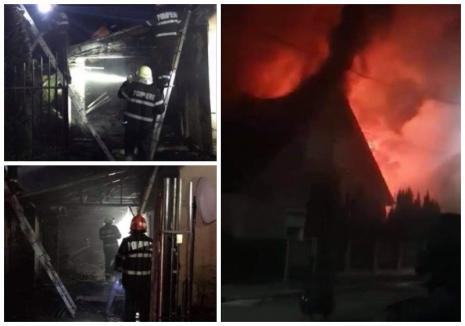 De ce au luat foc casele din cartierul Habitat Beiuş. Concluziile pompierilor (FOTO / VIDEO)