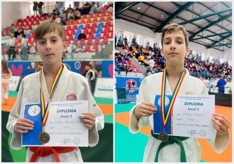 Două medalii de bronz pentru sportivii de la JC Liberty Oradea la Campionatul Național de judo U13 şi U15 (FOTO)