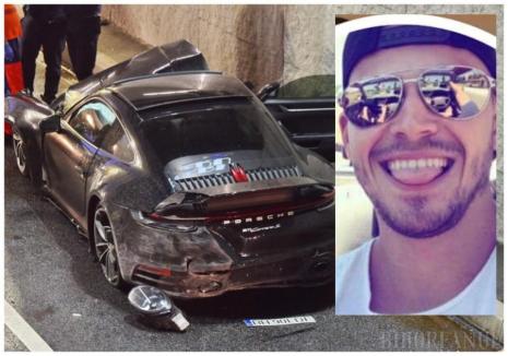 Șoferul de Porsche care, drogat fiind, a provocat un accident în Pasajul Magheru din Oradea a fost trimis în judecată. Este în arest la domiciliu