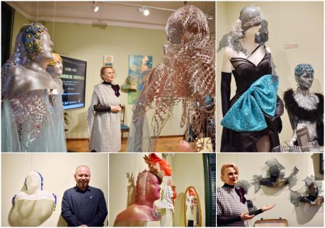 De la realitate la poveste: Măști folosite în tratamentul bolnavilor de cancer au noi forme și culori, într-o expoziție deschisă la Oradea (FOTO)