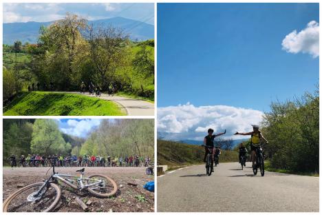 La pedalat, printre dealuri și doline: pasionații de natură sunt invitați în weekend să descopere Platoul Carstic Vașcău (FOTO)