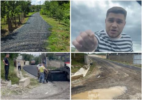 Situaţie tensionată în Sârbi: Campanie electorală cu asfalt turnat peste noroi, flotanți suspecți și amenințări cu moartea (VIDEO)