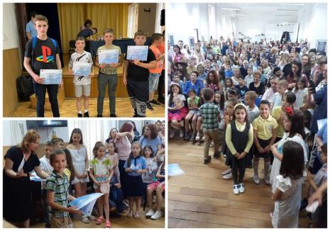 Super-elevii din Bihor pricepuți la matematică, premiați (FOTO)