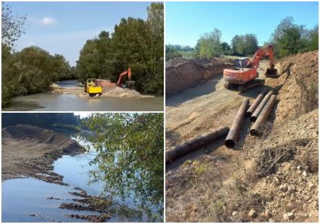 Amendă record dată de Garda de Mediu Bihor pentru o balastieră clandestină. Firma sancționată este a unui controversat om de afaceri (FOTO/VIDEO)