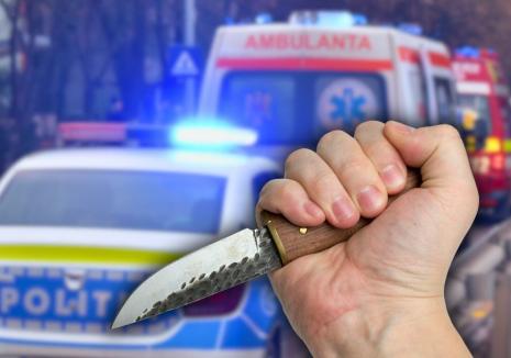 Un ucrainean stabilit în Oradea a fost arestat pentru tentativă de omor: şi-a atacat vecinul cu cuţitul!