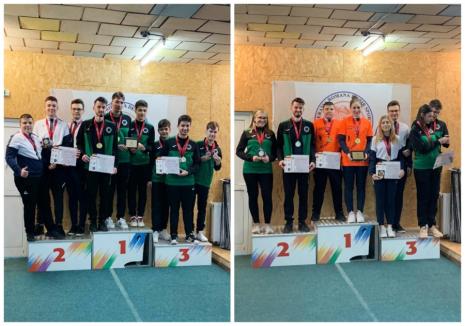 13 medalii pentru sportivii de la CSU Oradea, la Naţionalele de Tir Sportiv pentru juniori I şi II