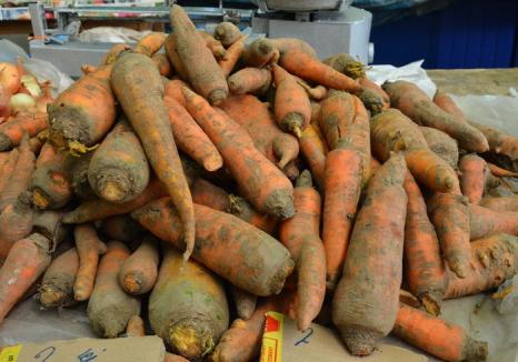 Culmea contrabandei: Aproape 2.500 kilograme de morcovi fără acte au fost confiscaţi dintr-o maşină oprită pe centură