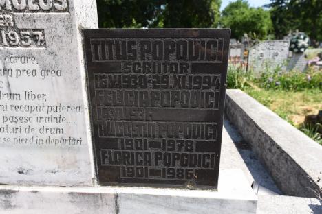 Oradea veşnică: ADP vrea să pună în valoare mormintele personalităţilor din cimitirul municipal (FOTO)