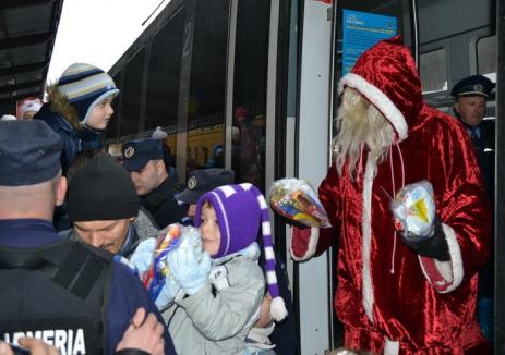Moşul cel rău: În premieră, Moş Crăciun nu va mai ajunge cu trenul în Gara Mare din Oradea